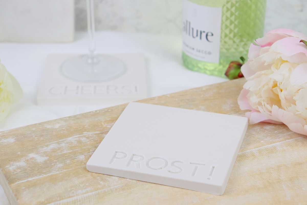 DIY selbstgemachte Untersetzer aus Raysin