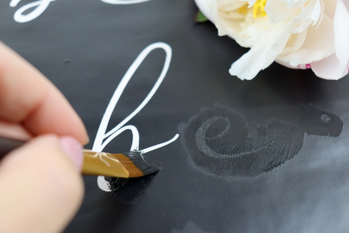 DIY - Druckschablone mit Plotter herstellen und Kissen umgestalten