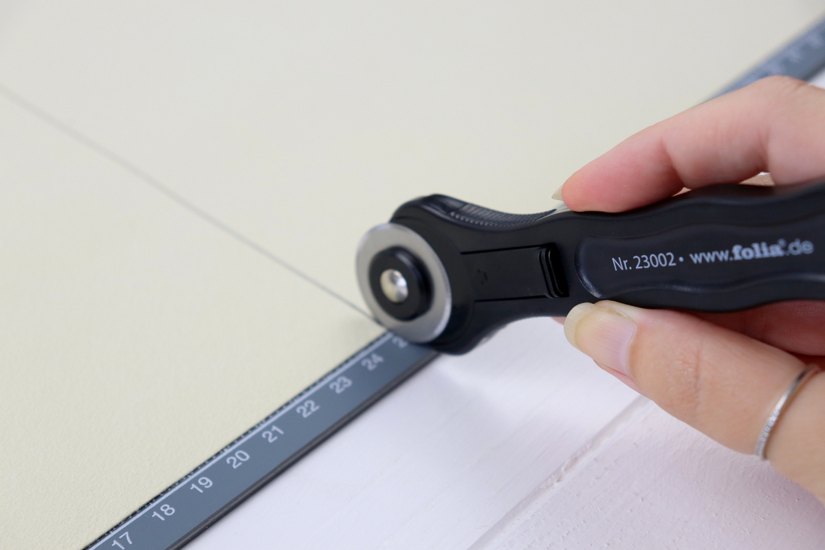 DIY - selbstgenähtes Utensilo aus Kunstleder als Blumentopf zum Verschenken, Aufbewahrungskorb oder Brotkorb