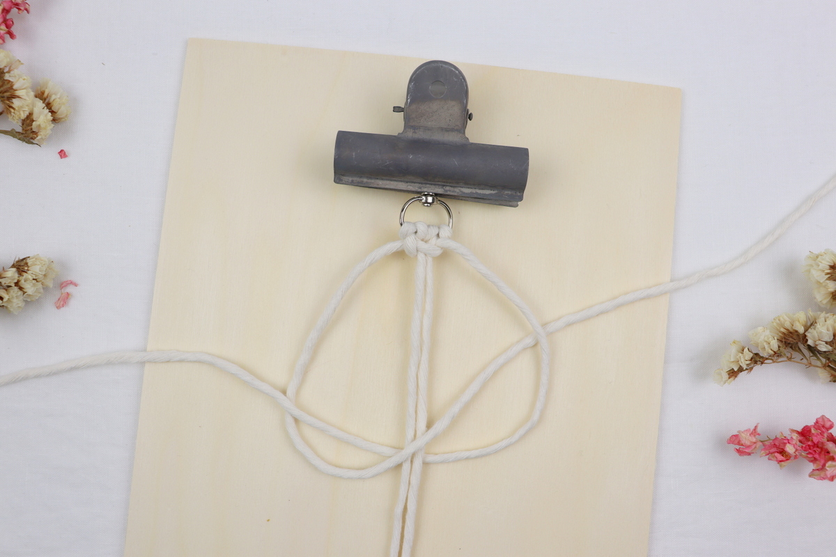 DIY Anleitung Makramee Kreuzknoten einfach erklärt