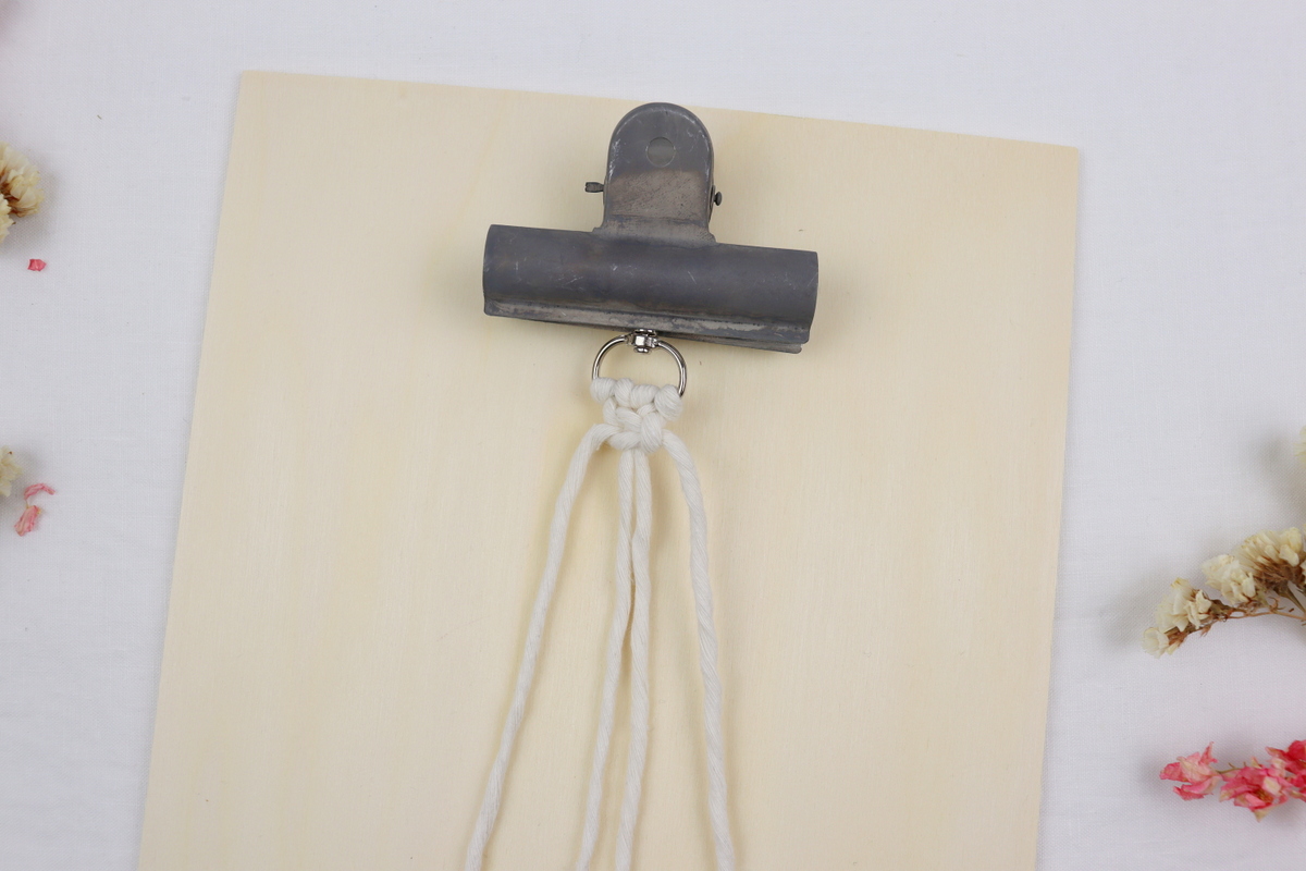 DIY Anleitung Makramee Kreuzknoten einfach erklärt