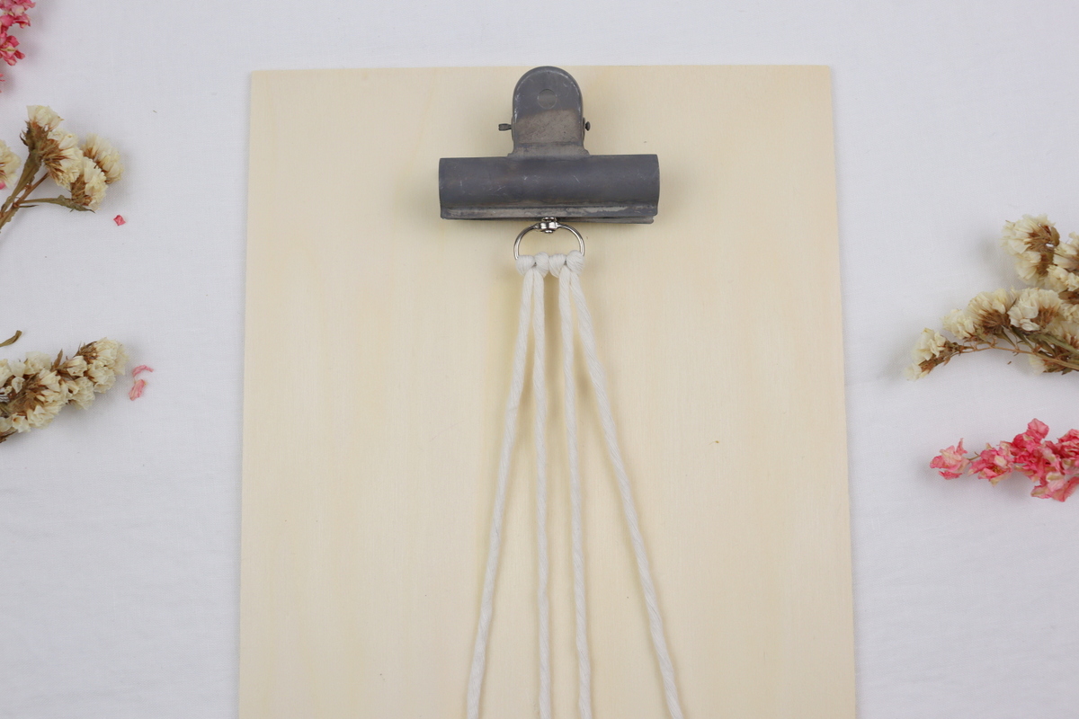 DIY Anleitung Makramee Kreuzknoten einfach erklärt