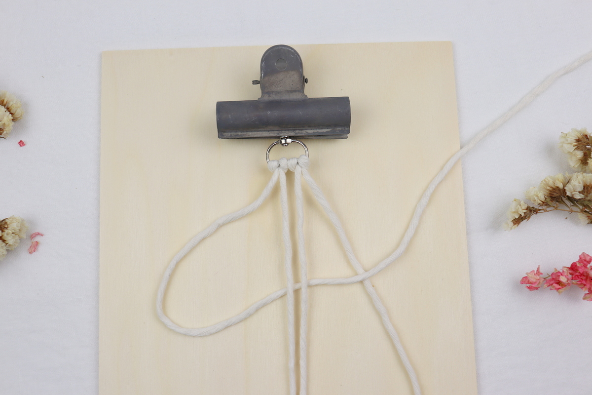 DIY Anleitung Makramee Kreuzknoten einfach erklärt