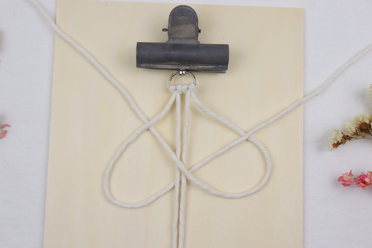 DIY Anleitung Makramee Kreuzknoten einfach erklärt