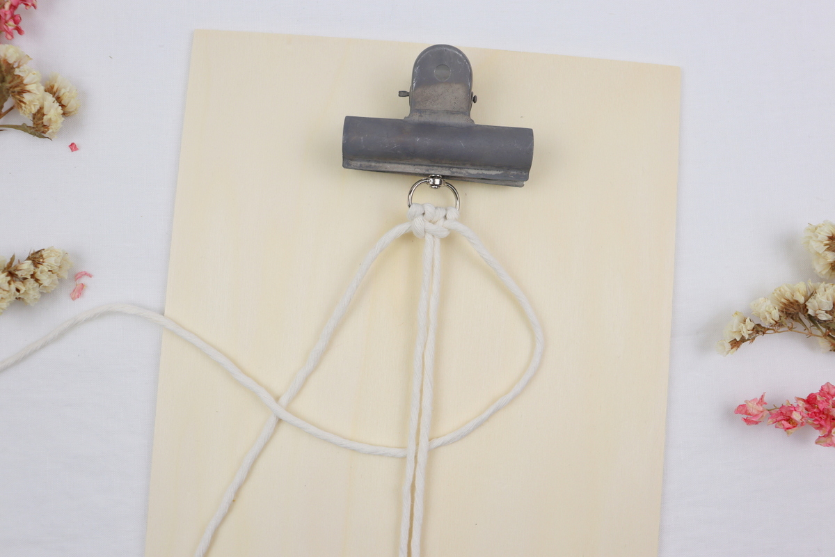 DIY Anleitung Makramee Kreuzknoten einfach erklärt