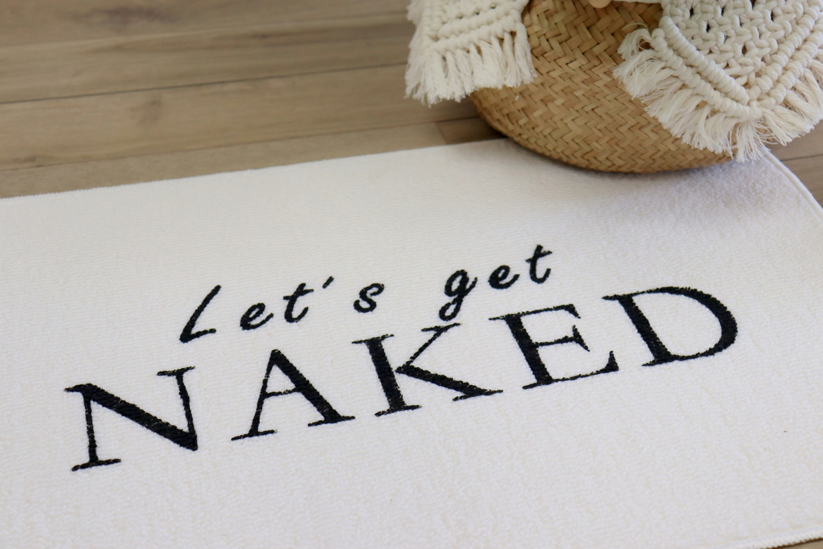 DIY Anleitung - IKEA Hack FINTSEN Badematte einfach selber gestalten und bemalen