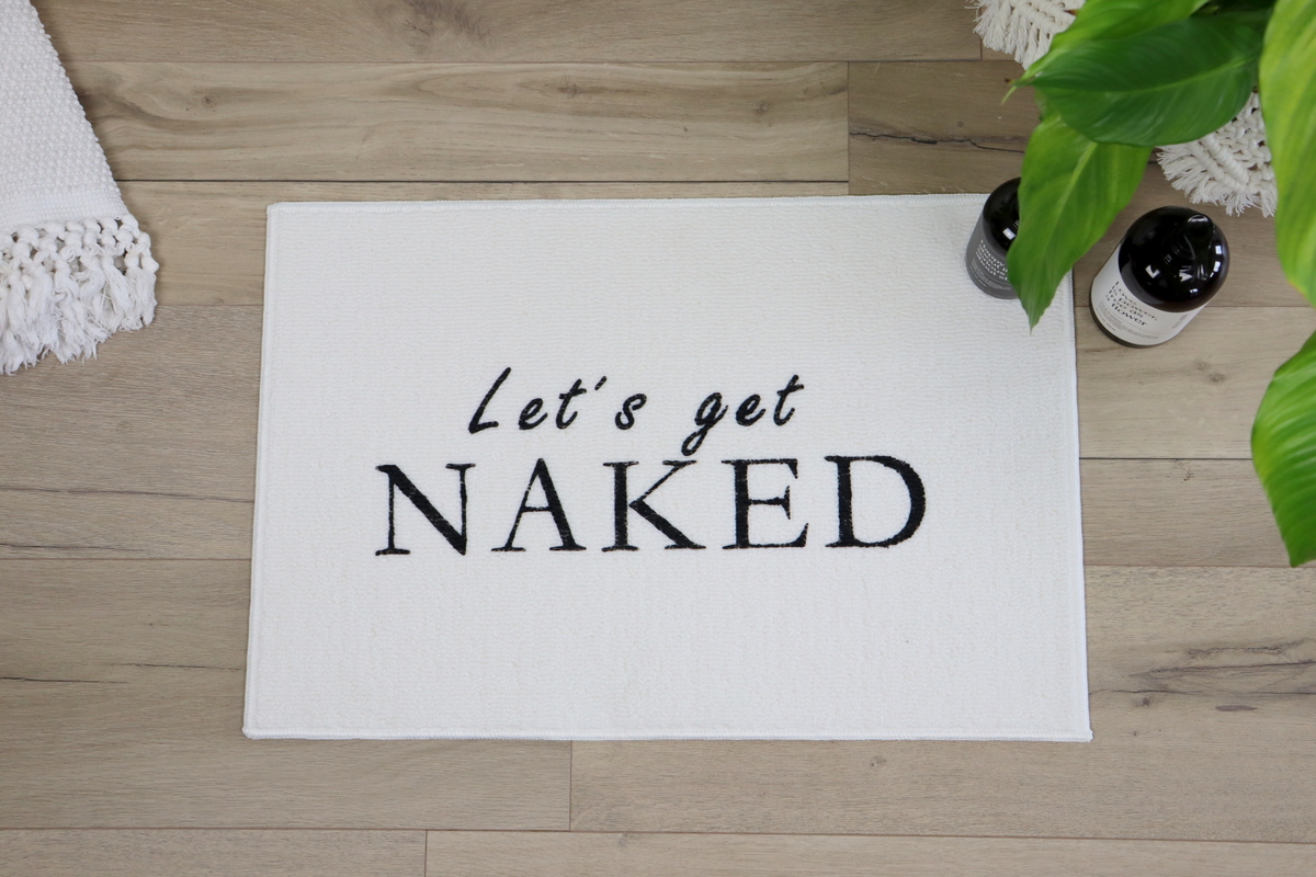 DIY Anleitung - IKEA Hack FINTSEN Badematte einfach selber gestalten und bemalen