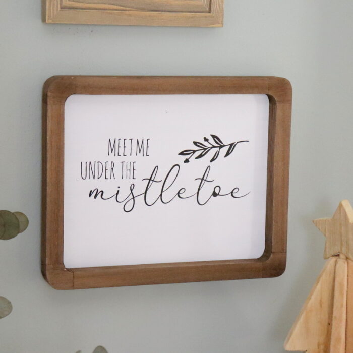 DIY Anleitung - weihnachtliche Schilder ganz einfach selber machen (4)