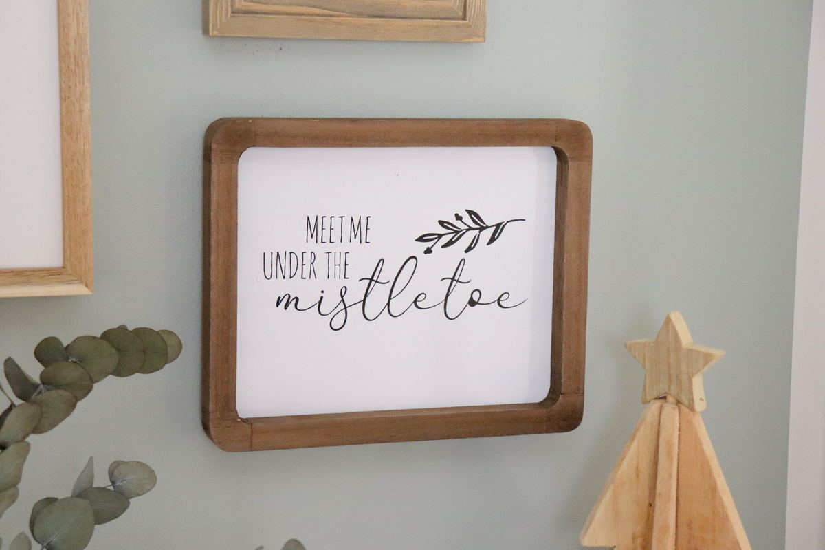 DIY Anleitung - weihnachtliche Schilder ganz einfach selber machen (4)