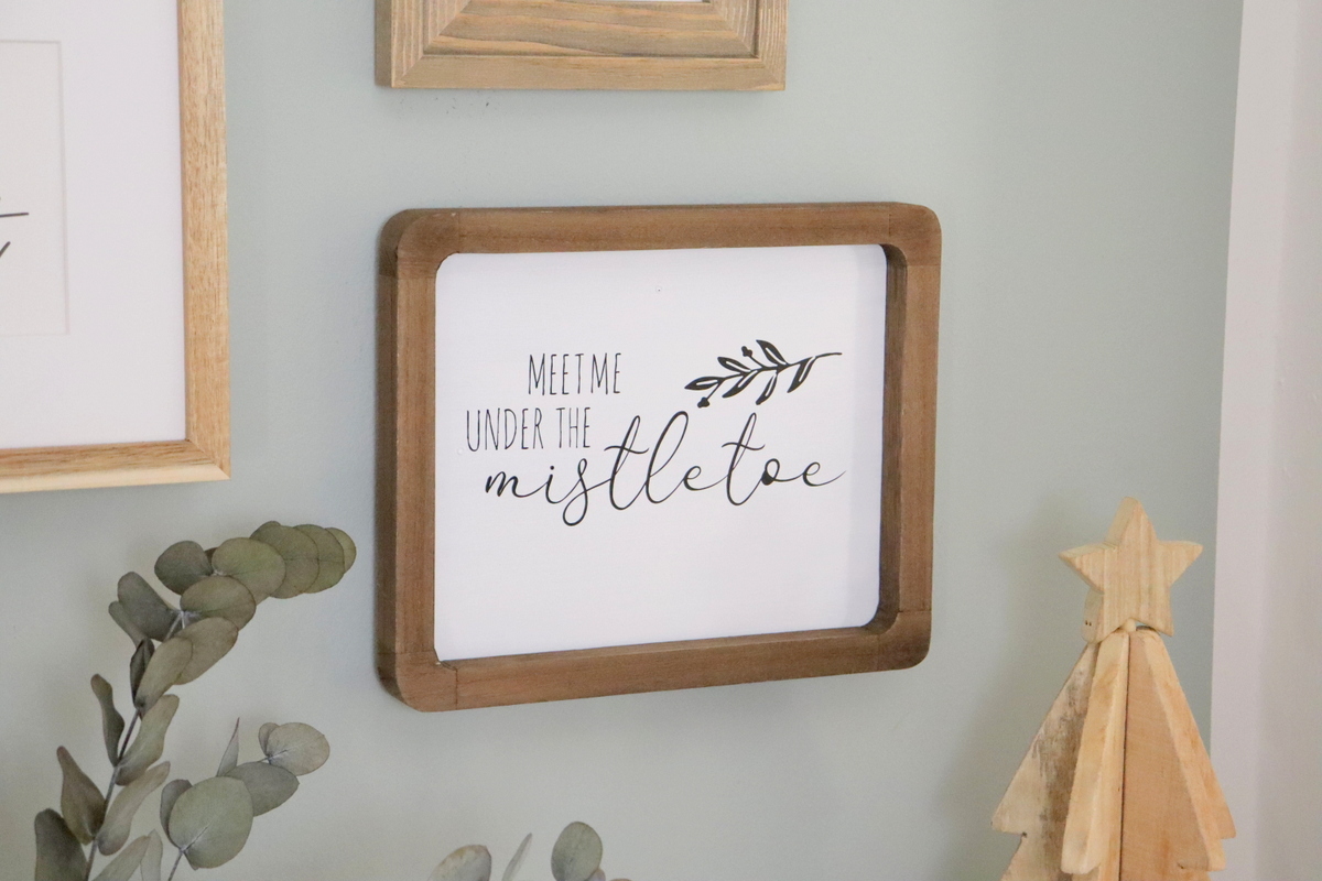 DIY Anleitung - weihnachtliche Schilder ganz einfach selber machen (4)