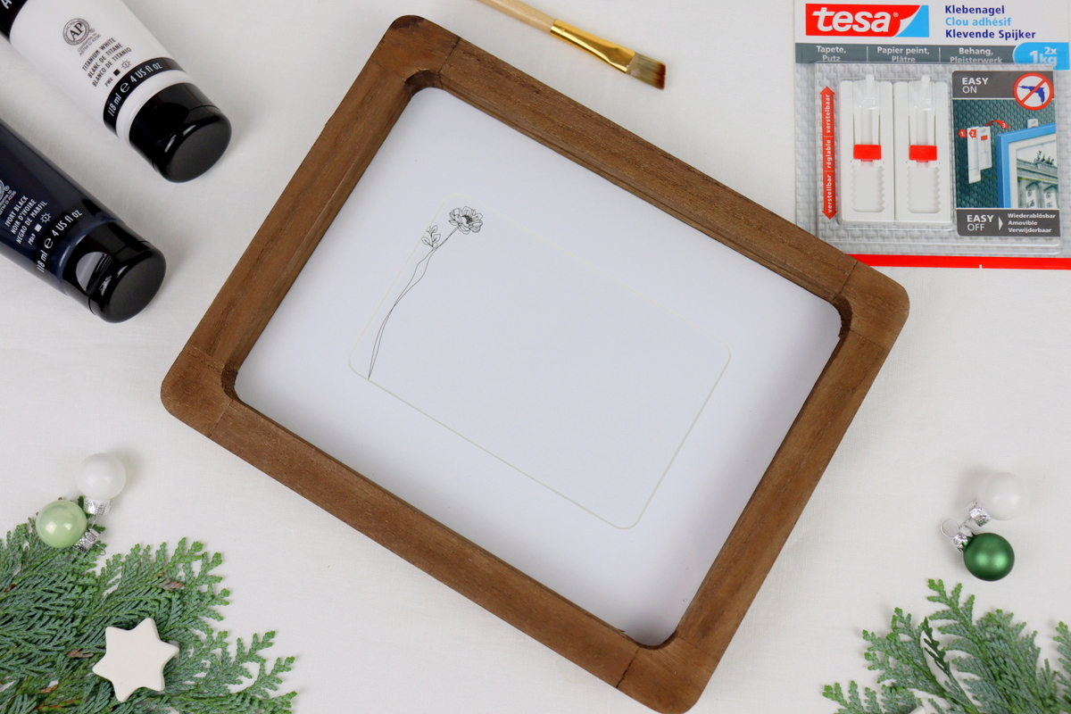 DIY Anleitung - weihnachtliche Schilder ganz einfach selber machen (4)