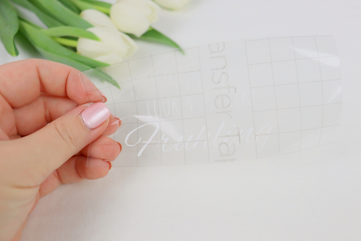 DIY - selbstgemachter Blumentopf aus einer Papiertüte als Geschenkverpackung mit dem Plotter