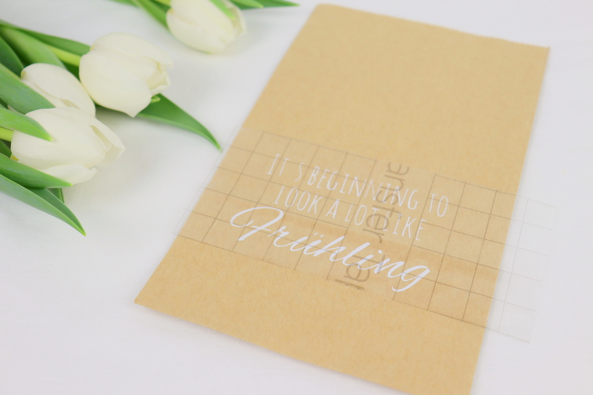 DIY - selbstgemachter Blumentopf aus einer Papiertüte als Geschenkverpackung mit dem Plotter