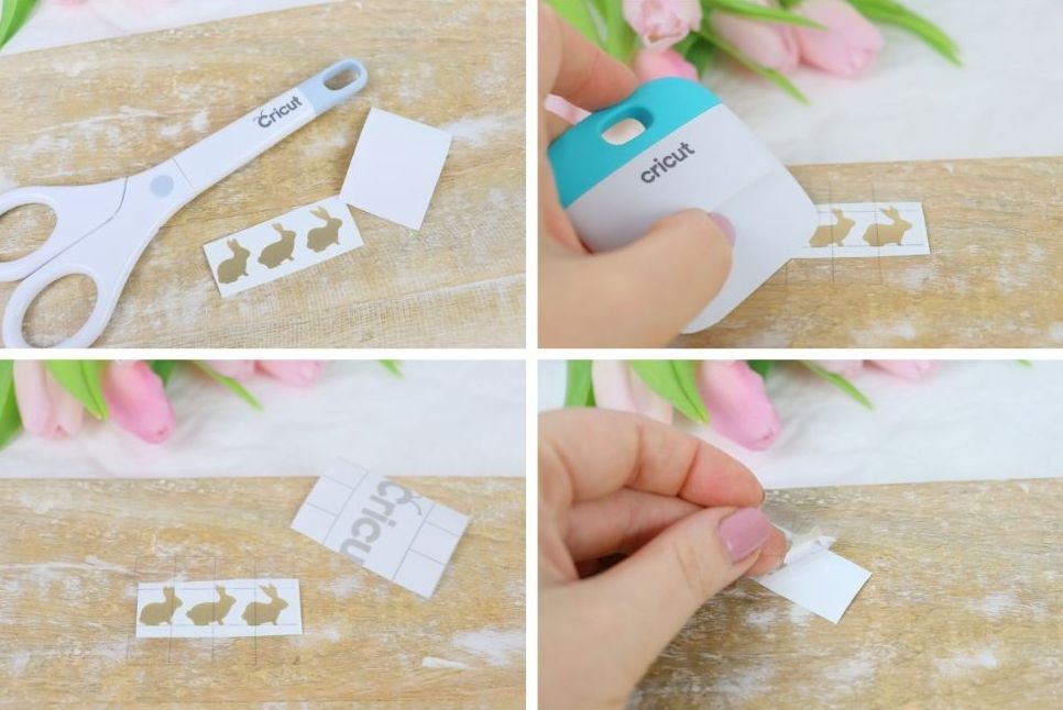 DIY - selbstgemachte Osterkörbchen mit dem Plotter aus einem Aufzuchtstopf