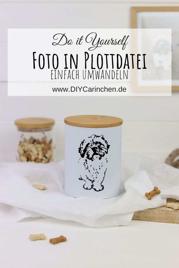DIY Anleitung - aus einem Foto / Bild eine Plotterdatei machen / umwandeln