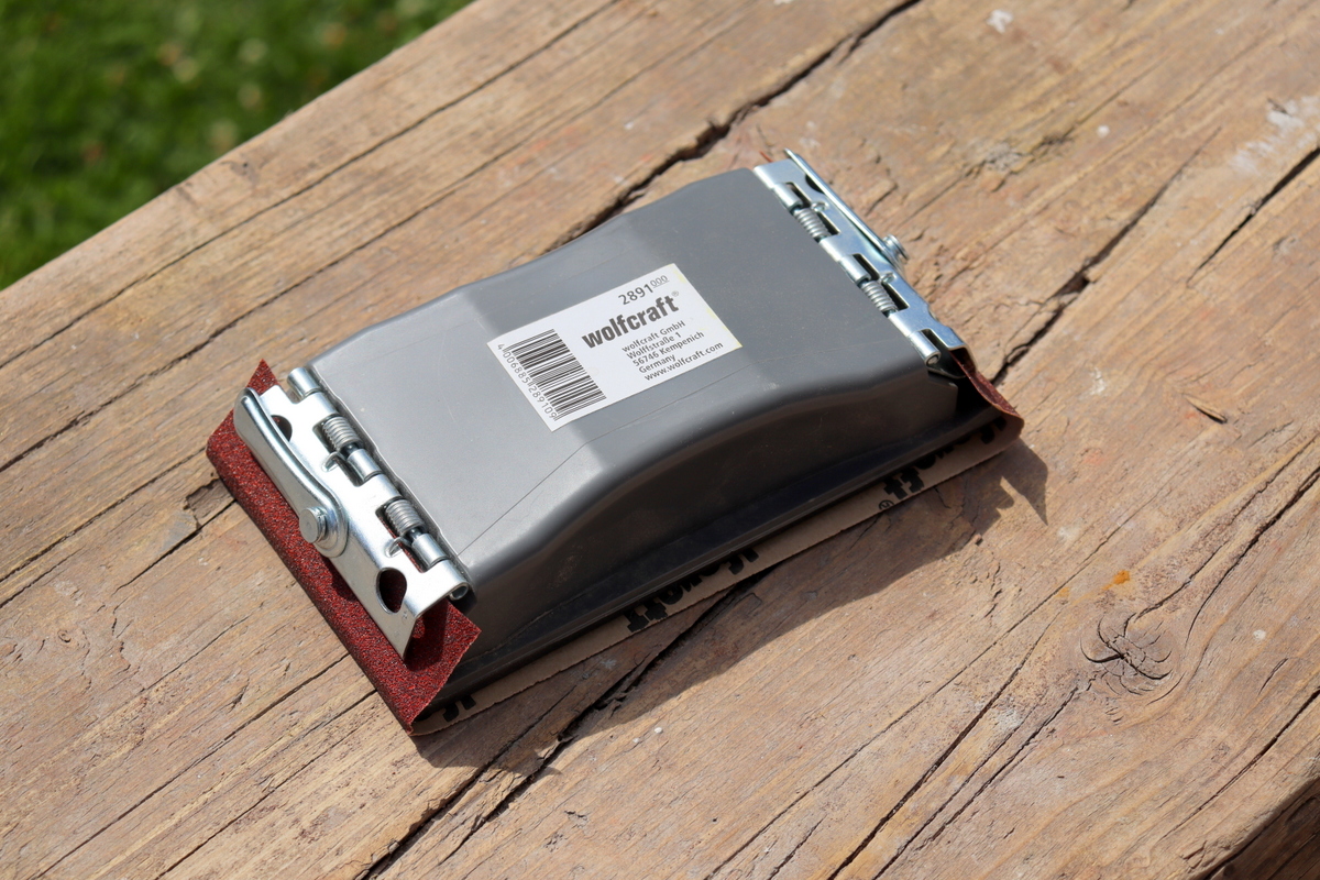 DIY - selbstgemachter Tisch aus alten Gerüstbohlen einfach selber bauen