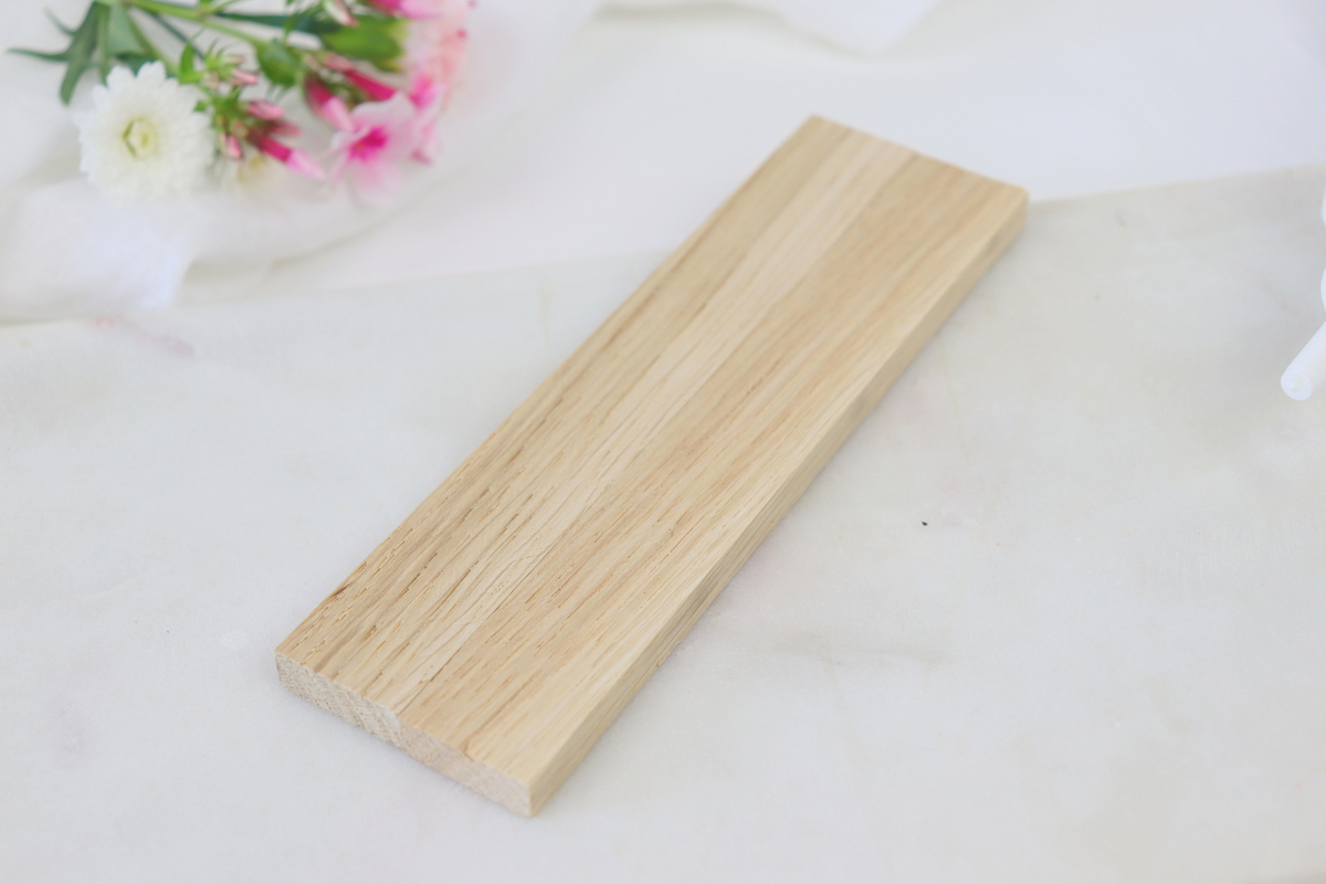 DIY - selbstgemachte Vase aus Klötzchen mit Einmachglas