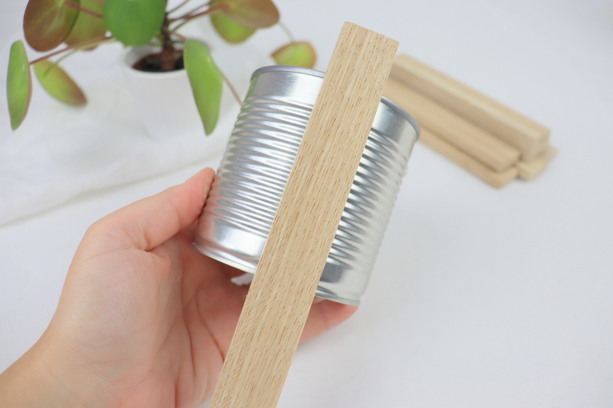 DIY - selbstgemachte Blumentöpfe aus Klötzchen