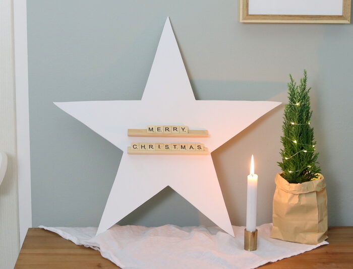 DIY Anleitung – Stern aus Holz einfach selber machen – schöne Weihnachtsdeko