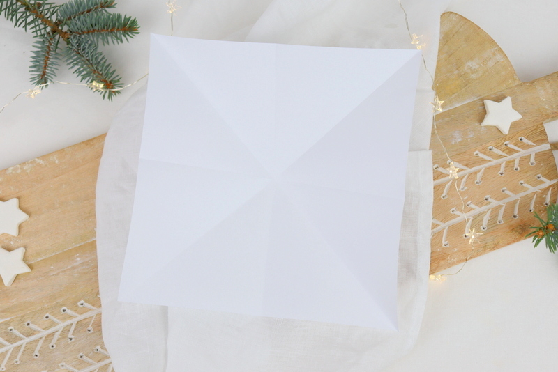 DIY - selbstgemachte 3 D Sterne (Papiersterne) aus Papier