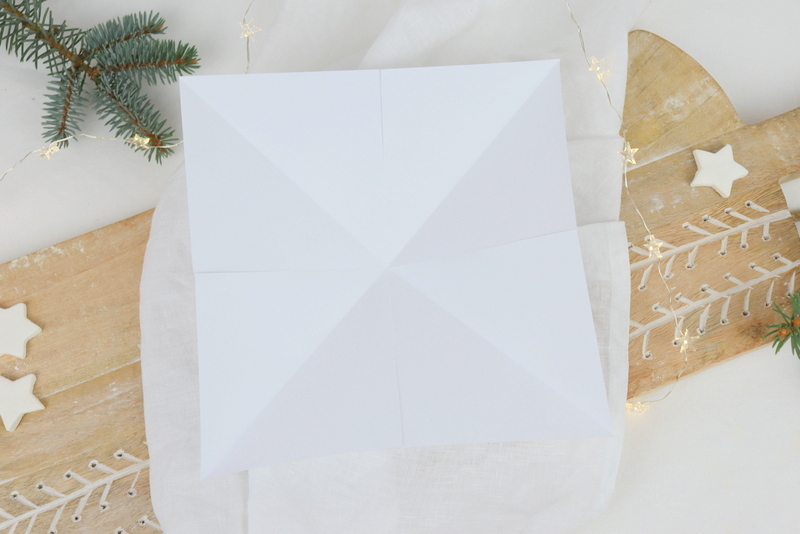 DIY - selbstgemachte 3 D Sterne (Papiersterne) aus Papier