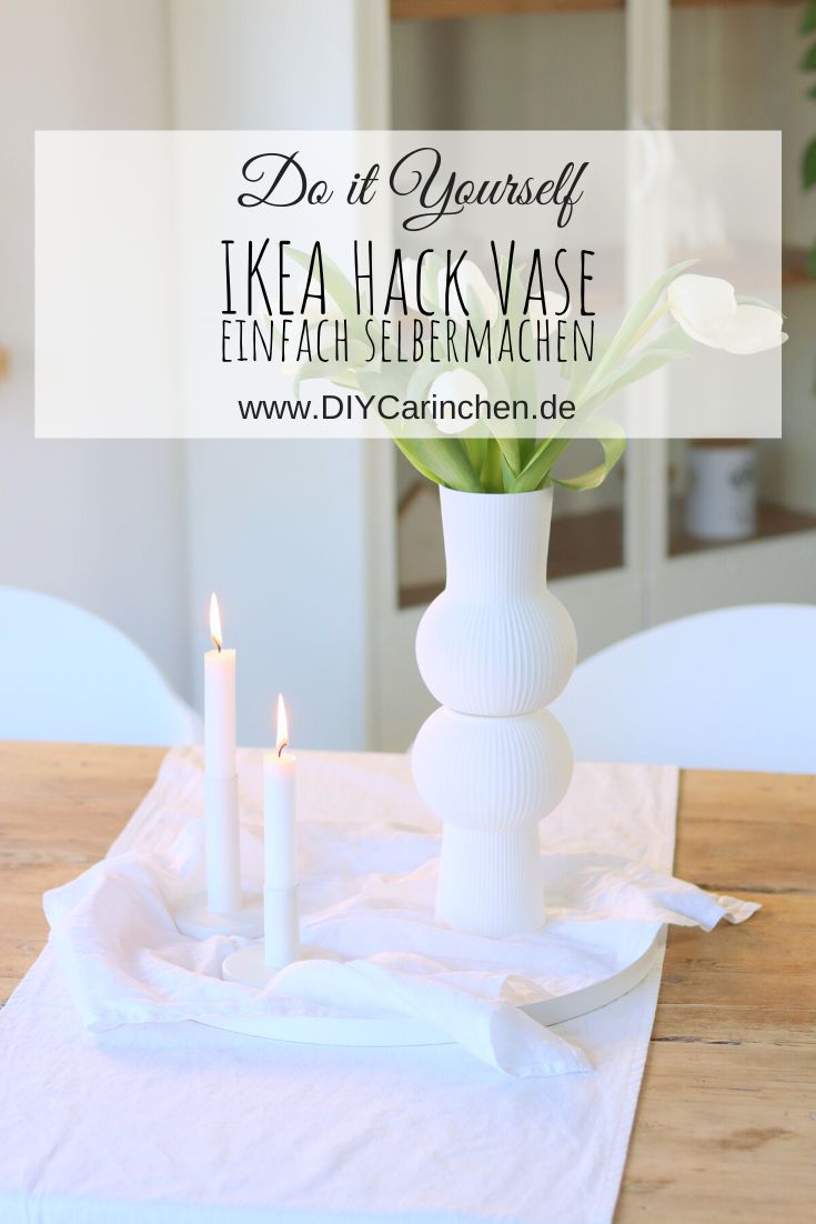DIY Anleitung - IKEA Hack PADRAG Vase