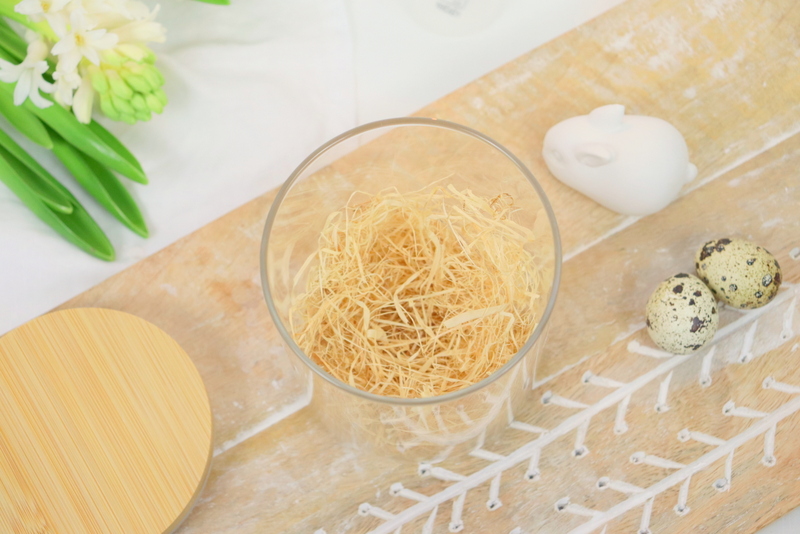 DIY - selbstgemachte Upcycling Kerzenhalter mit Raysin Hasen zu Ostern einfach selber machen