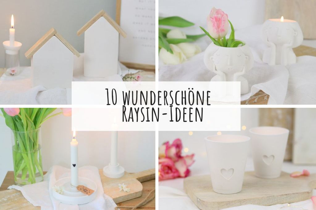 DIY Anleitung - 10 wunderschoene Raysin-Ideen zum Selbermachen