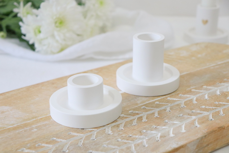 DIY Anleitung - Kerzenhalter aus Raysin mit Herz einfach selber machen