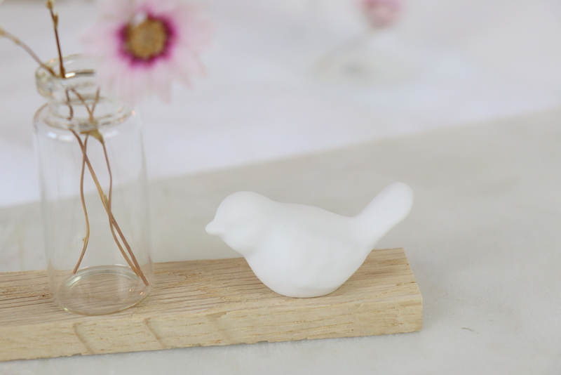 DIY Anleitung - Raysin Vogel mit Vase einfach selber machen