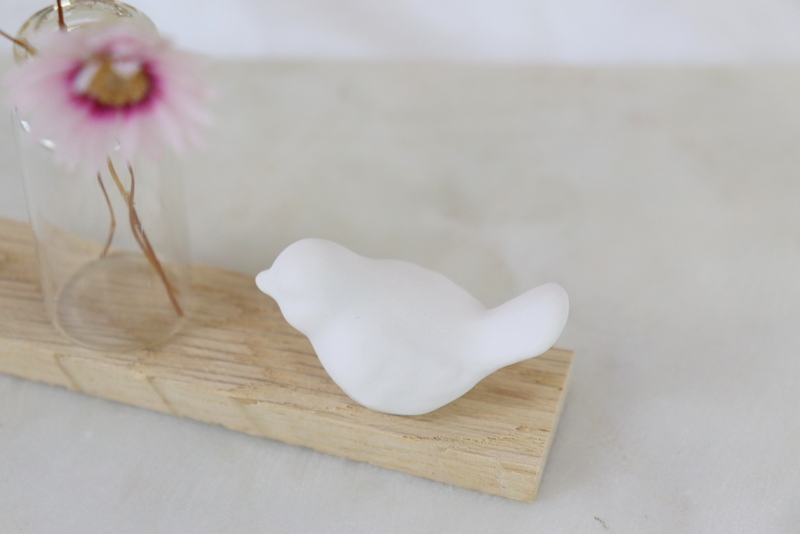 DIY Anleitung - Raysin Vogel mit Vase einfach selber machen