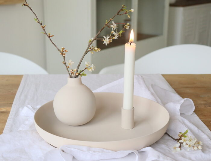 DIY Anleitung - Schale mit Kerzenhalter kostengünstig und einfach selber machen
