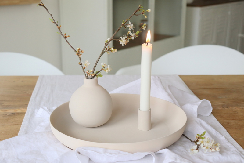 DIY Anleitung - Schale mit Kerzenhalter kostengünstig und einfach selber machen