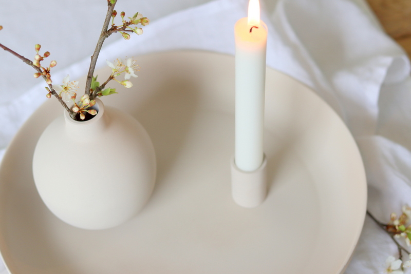 DIY Anleitung - Schale mit Kerzenhalter kostengünstig und einfach selber machen