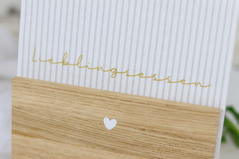 DIY Anleitung - Serviettenhalter aus Klötzchen einfach selber machen