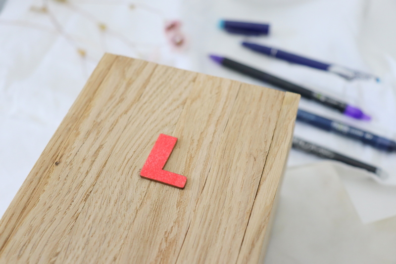 DIY Anleitung - Stiftehalter aus Klötzchen einfach selber machen