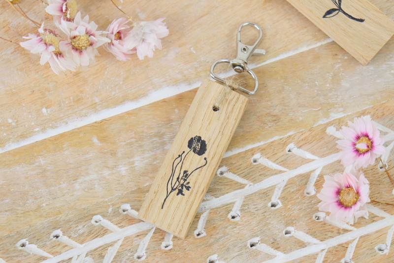 DIY Anleitung - einfache Schlüsselanhänger aus Klötzchen selber machen