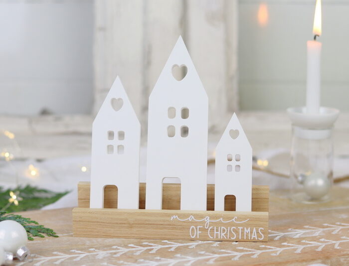 DIY Anleitung - Raysin Häuser mit Klötzchenhalter einfach selber machen