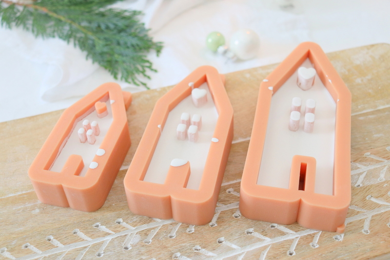 DIY Anleitung - Raysin Häuser mit Klötzchenhalter einfach selber machen