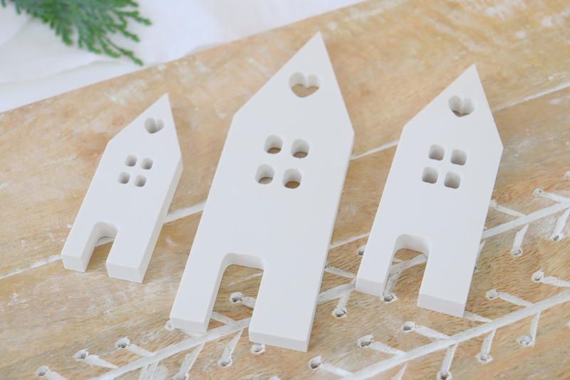 DIY Anleitung - Raysin Häuser mit Klötzchenhalter einfach selber machen