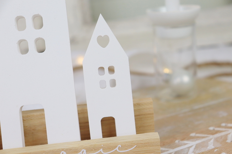 DIY Anleitung - Raysin Häuser mit Klötzchenhalter einfach selber machen