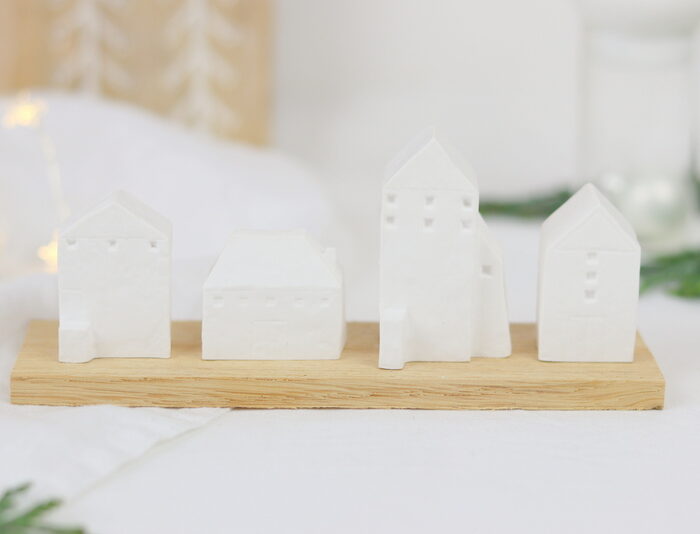 DIY Anleitung - kleine Raysin Häuser mit Klötzchentablett einfach selber machen