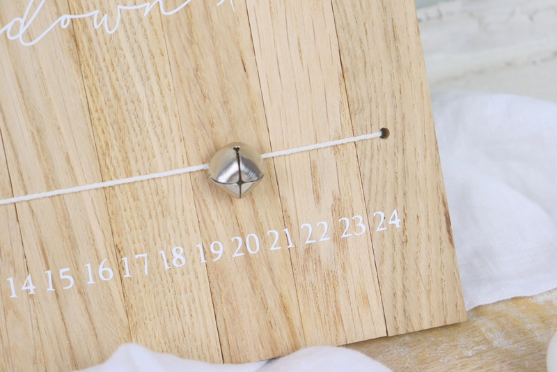 DIY Anleitung - Adventskalender aus Klötzchen einfach selber machen