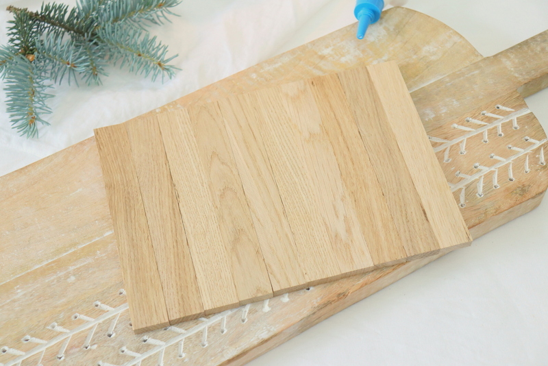 DIY Anleitung - Adventskalender aus Klötzchen einfach selber machen