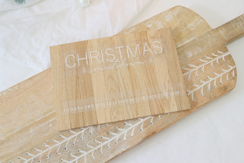 DIY Anleitung - Adventskalender aus Klötzchen einfach selber machen