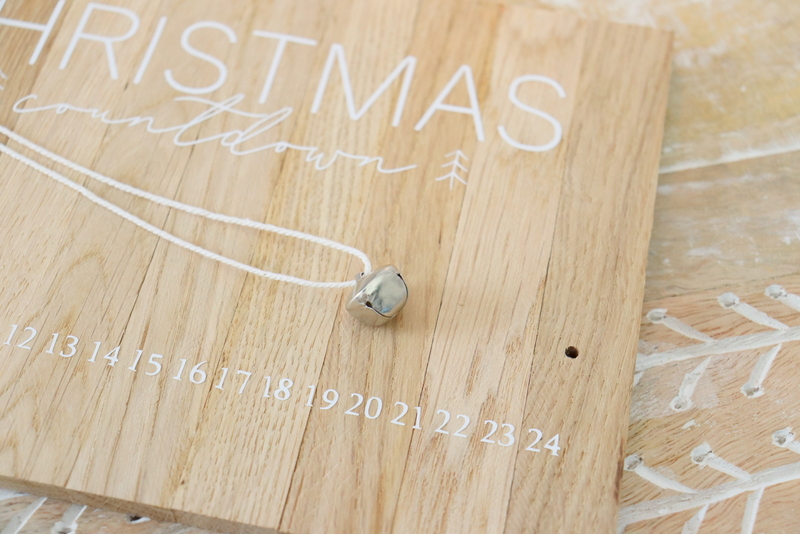 DIY Anleitung - Adventskalender aus Klötzchen einfach selber machen