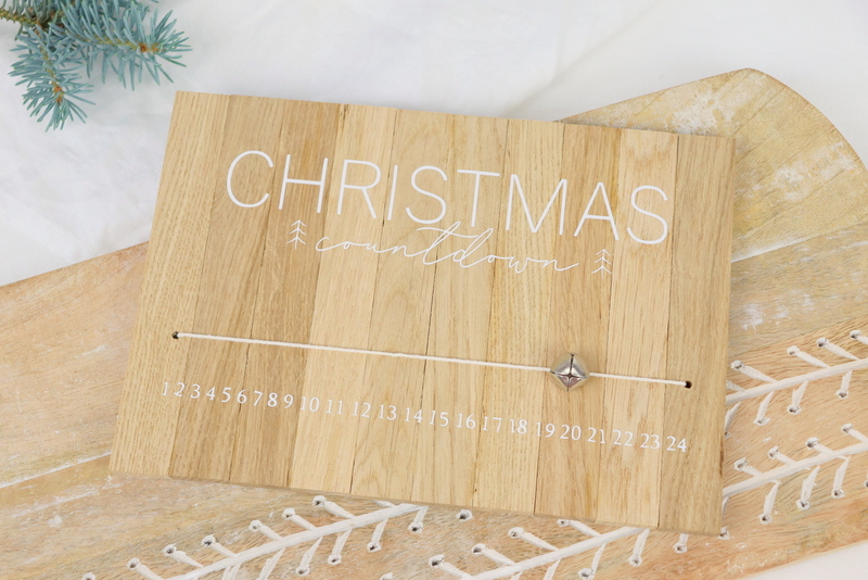 DIY Anleitung - Adventskalender aus Klötzchen einfach selber machen