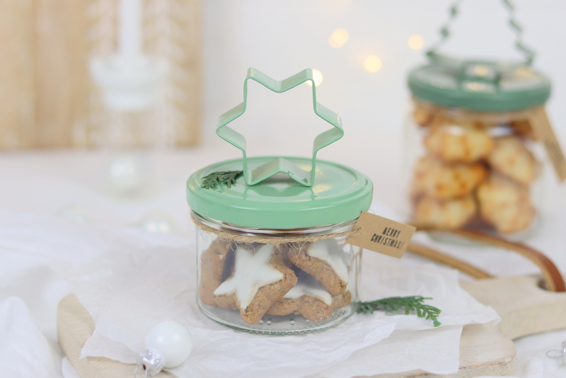 DIY Anleitung - Keksgläser zu Weihnachten einfach selber machen