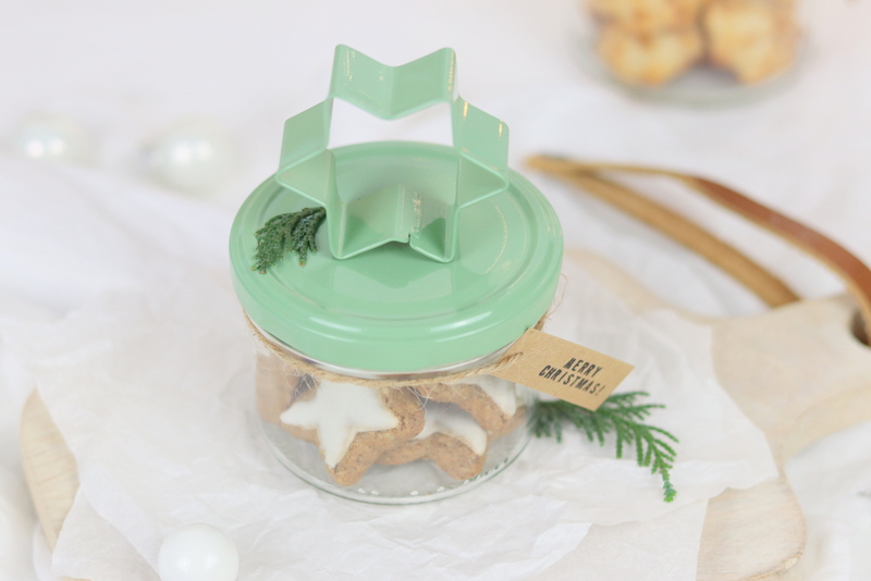 DIY Anleitung - Keksgläser zu Weihnachten einfach selber machen