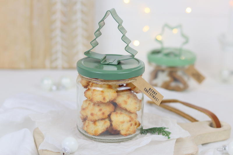 DIY Anleitung - Keksgläser zu Weihnachten einfach selber machen